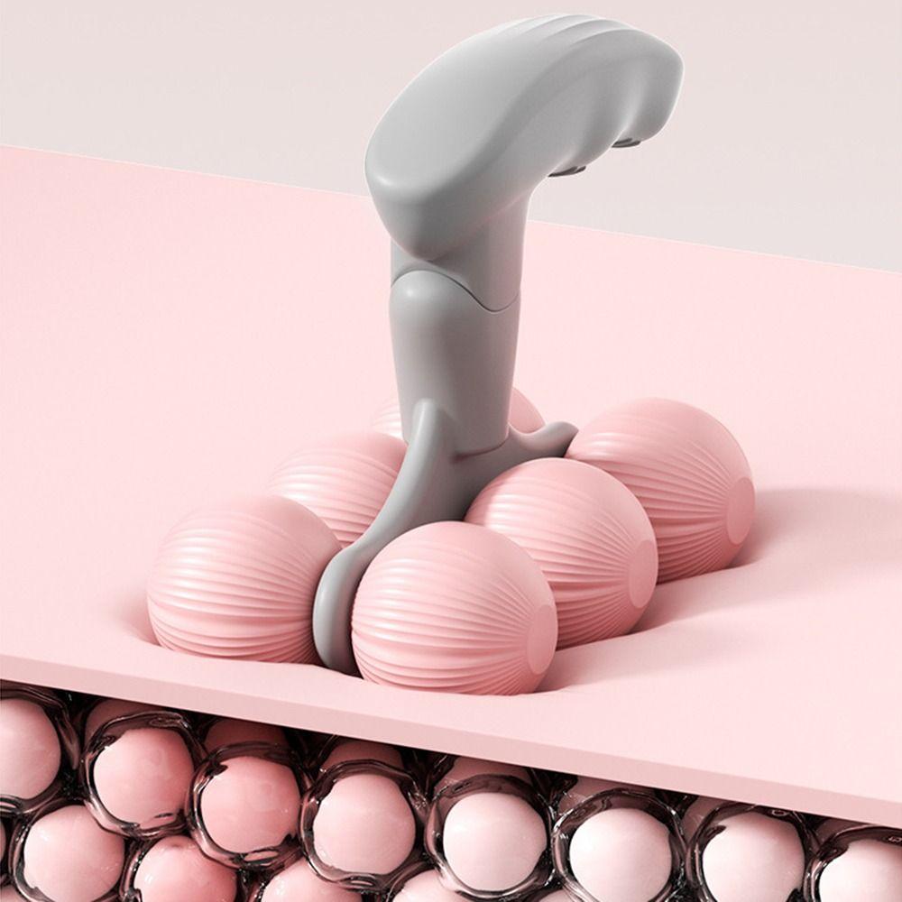 Quiet Neck Massager Roller Portable Cervical Spine Massager Manual Muscle Rolling Ball Body