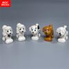 MOC Bricks Little Dog Series French Bulldog Husky Poodle Kennel Assembled Building Blocks Children's Toys Plastic Doll