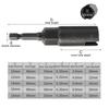 Electric Screwdriver Tool Butterfly Bolt Socket 4-piece Socket Set High Strength Durability For Electric Drill