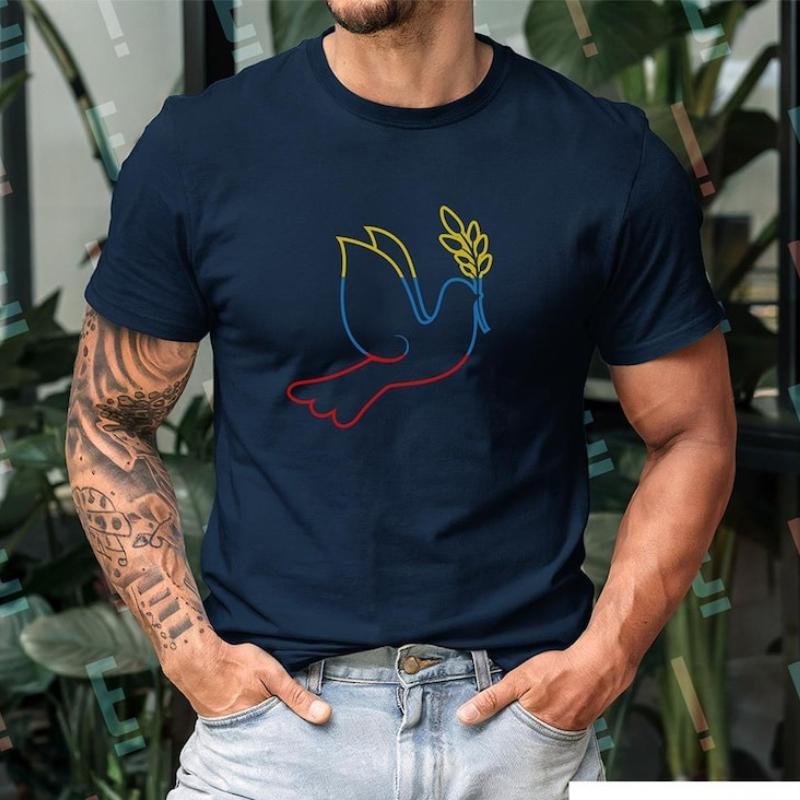 Peace Dove Shirt Nobel De La Paz Maria Corina Machado Inspired Tricolor Venezuelan Dove Unisex Bella Canvas Graphic Tshirts