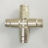 High Pressure Brass 9.52mm misting Nozzle Connector 3/8 Inch Slide Lock Connector Tee Elbow Straight Connector Spray Acce