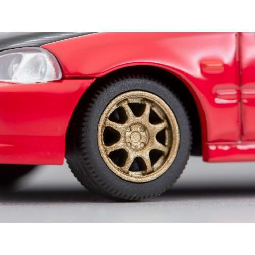 TOMYTEC Tomicarama Vintage 1/64 Scale 06b Car Lift (Includes TLV-NEO Honda Civic Type R Custom Specification) ABS Resin Accessory