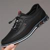 Men'S Plus Size Color Block Dress Shoes - Breathable Non-Slip Rubber Sole, Stylish Lace-Up Design for Business & Casual Wear, Comfortable EVA Insole