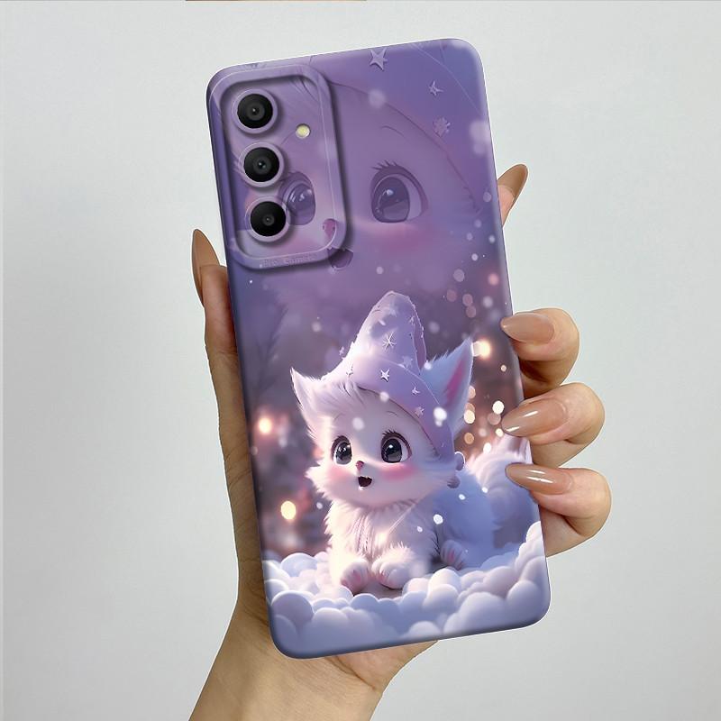 Sweet Soft Phone Case for Samsung Galaxy A15 A155 A156 4G 5G Fashion Cool Painted Cases Protection Back Cover Accessories Casing