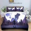 New Detective Conan Cartoon 3d Bedding Set Anime Twin Full Queen King Comforter Cover Set with Pillowcase Duvet Cover Sets Gift