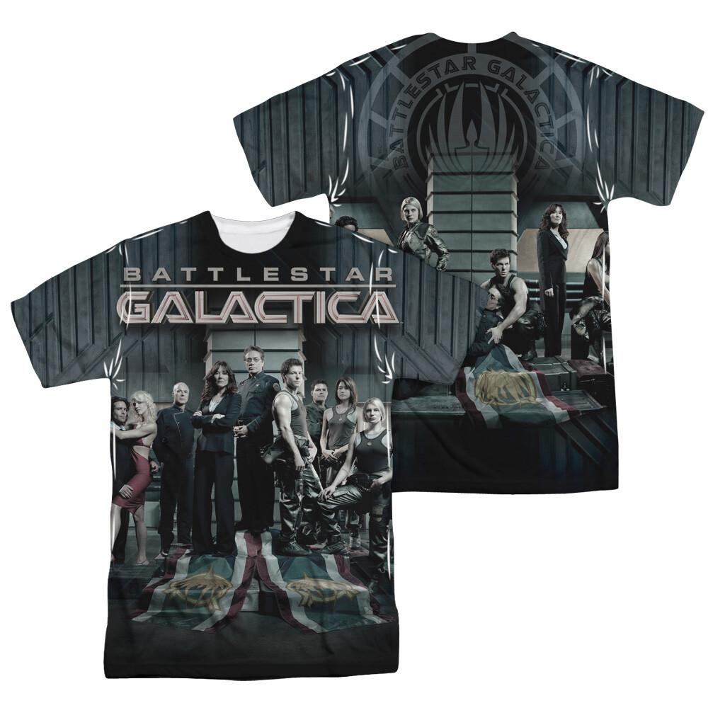 Battlestar Galactica Fallen Leader Dye Sublimation T-Shirt XL