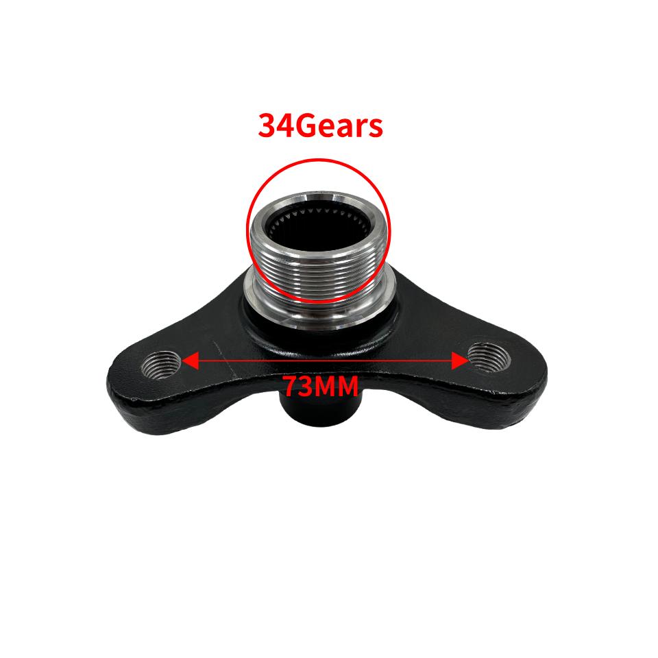 For BMW 520 525 530 730 750 760 F02 F10 F18 73mm 34Gears Rear Axle Differential Flange Car Accessories Auto Parts