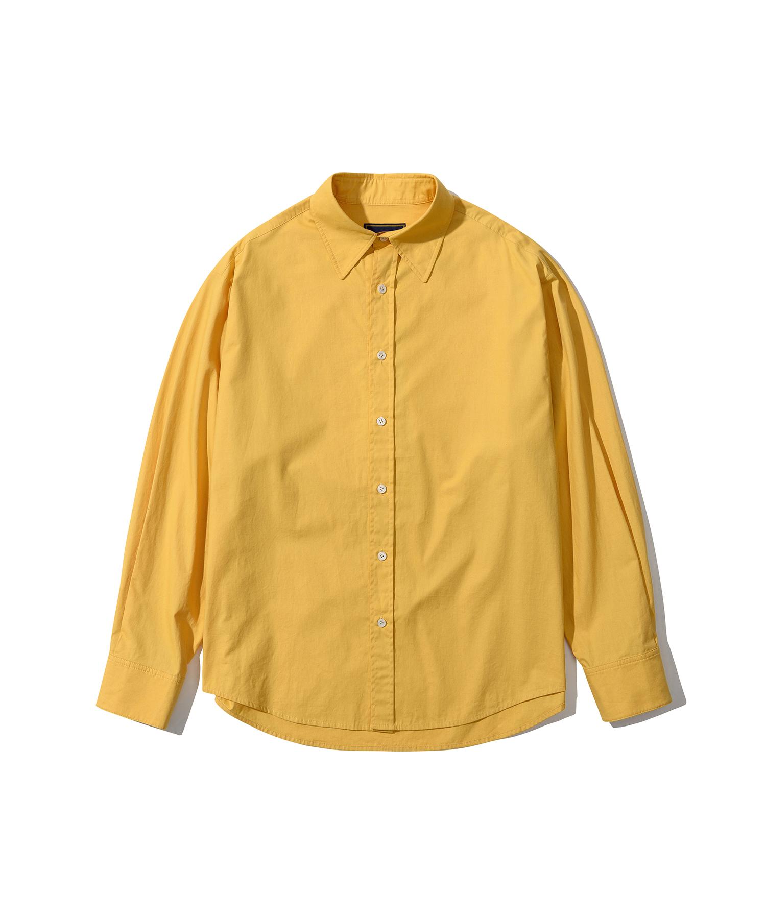 Oioi Collection Fivetwo Stamp Shirt [Mustard] M