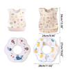 10pcs or 20pcs Disposable Bib for Baby Waterproof Saliva Towel Leakproof Burping Cloths Separately Packaged for Infant