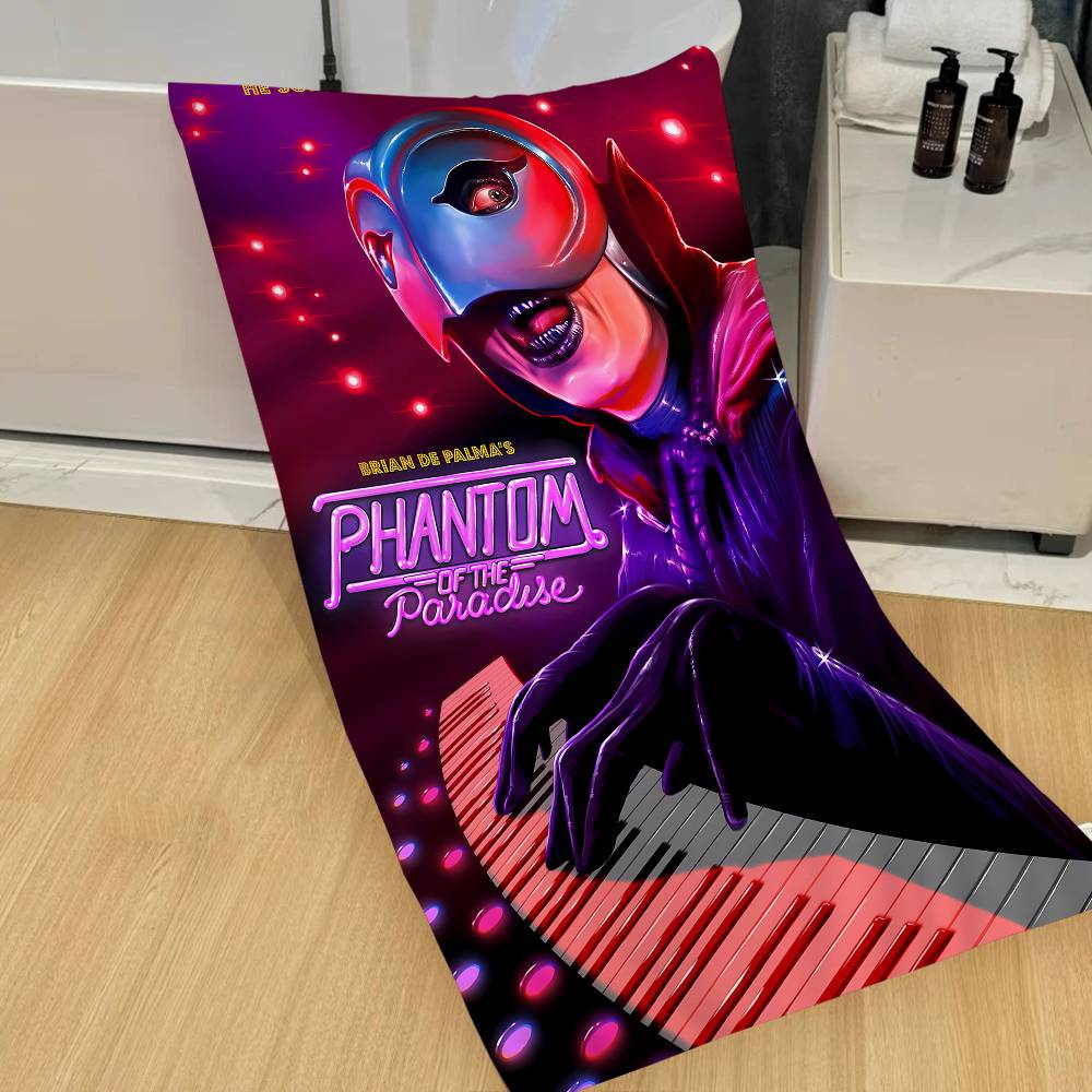 Klassischer Film Phantom der Oper Großes Mikrofaser-Strandtuch Schnelltrocknendes Handtuch Sandstrandtücher Poolhandtuch für Reise Schwimmen