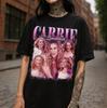 T-shirt Imprimé Carrie Bradshaw pour Femme Tendance Mode Printemps Été Haut 100% Coton T-shirt Neutre à Manches Courtes