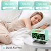 Lockable Alarm Clock with Phone Control Self Discipline Timer Timing Storage Box for Better Study Work Efficiency Desktop Clocks