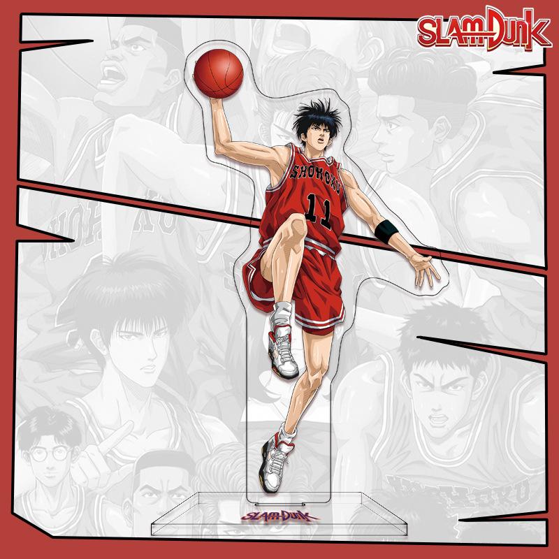 Supporto Acrilico Anime Slam Dunk 16cm Supporto Acrilico Personalizzabile Fornitura Transfrontaliera Alto Qualità Superiore Merchandising Anime Slam Dunk