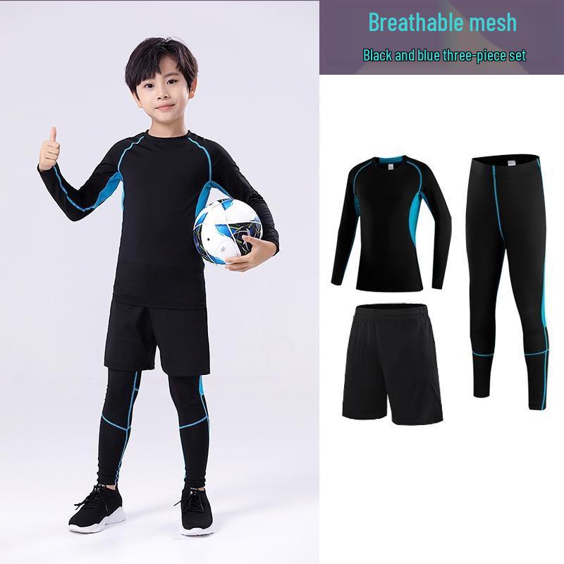 Kinder Schnelltrocknende Sport-Basisschicht: Body für Basketball, Fußball und Fitness - Ideal für Herbst/Winter.