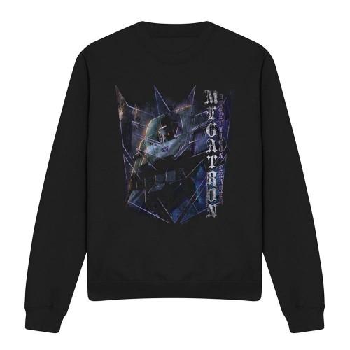 Transformers Unisex Adult Generations Villainous Megatron Comic Cover Sweatshirt