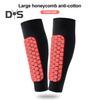 Soccer Shin Guard Sleeves Calf Compression Sleeve with Honeycomb Pads Leg Protection Shin Pad for Kids And Adults Soccer Football Sports