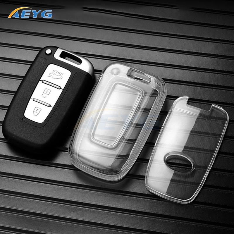 Tpu Car Key Case Cover Shell Fob For Hyundai Genesis Coupe Sonata Ix35 Tpu Car Key Fob Shell Cover Keychain Accessories
