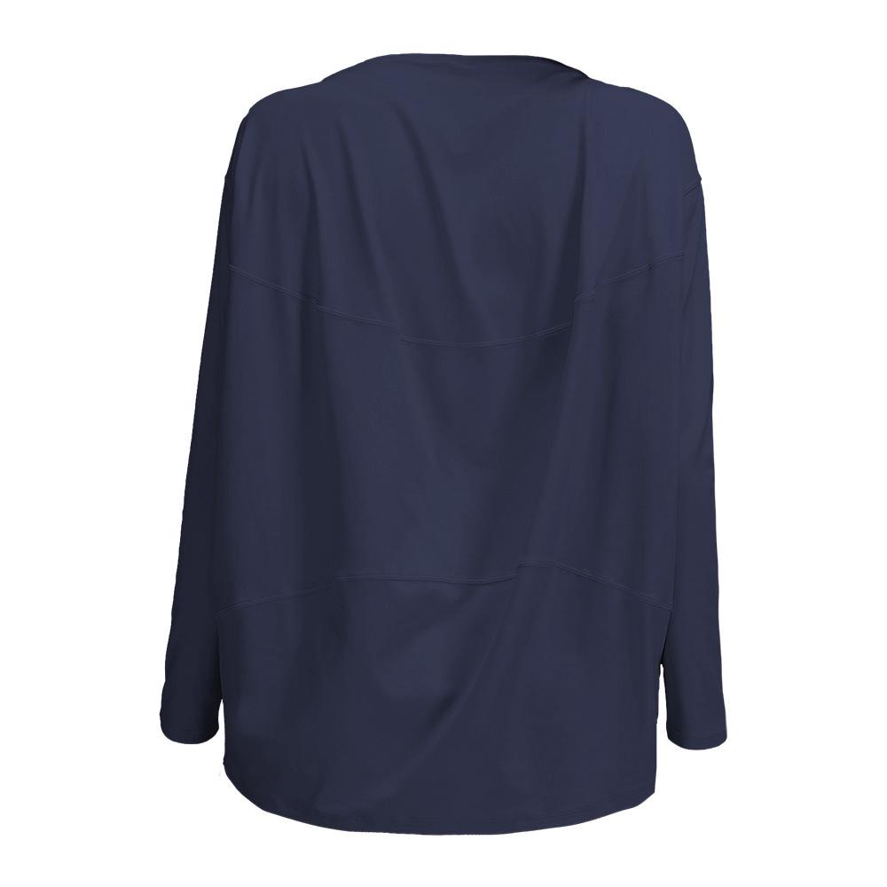 Women's Sun Protection Long Sleeve Yoga Top - Summer Fitness & Hiking Wear