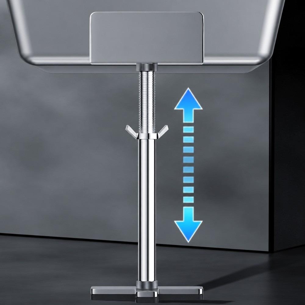 L-Shape Telescopic Table Legs Non-Slip Metal Furniture Support Rod Desk Support Foot Stand Sofas