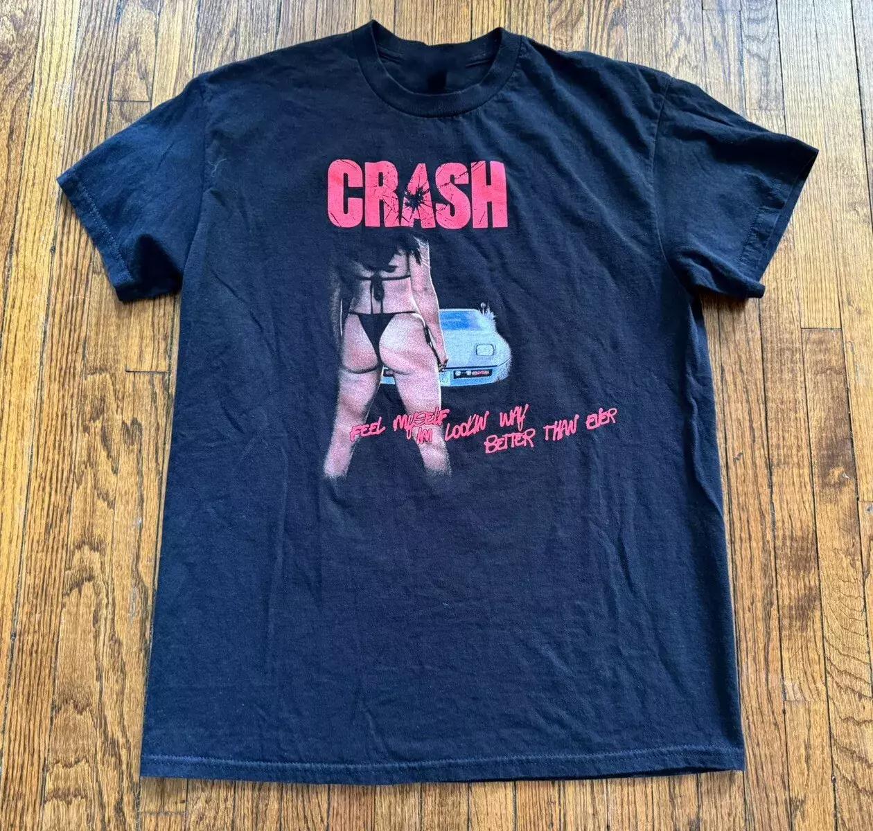 

Charli XCX Crash Tour Tee T-shirt Black All Size T-Shirt Unisex T Shirt Men Women Summer Casual Crew Neck Cotton Tee S