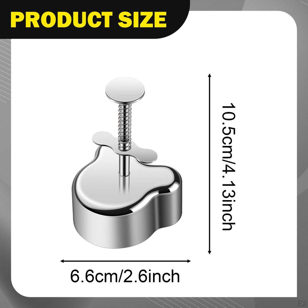 Onigiri Maker Rice Cake Pastry Manual Sushi Press Kitchen Gadget Stainless Steel Household Boxed
