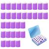 30/32Pcs Finger Sponge Daubers Painting Sponges Set with Storage Box Craft Sponge Daubers for DIY Crafting Card Making Painting Stamping