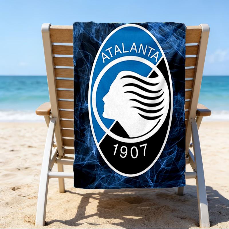 Atlanta Football Club Microfiber Beach Towel, Lightweight And Quick-Dry, for Summer Travel, Beach Essential, Swimming Pool Outdoor