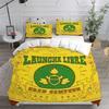 Game Burrito BisonLauncha Libre Printed Bed Set Duvet Cover Pillowcase Bedding Set Linen Sheet Quilt Cover Full Queen King Size