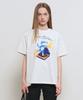 GENERALIDEA Dancing Cat Oversized Short Sleeve T-Shirt [Light Grey] / Gf2Lts519