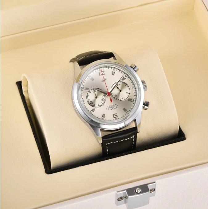 Men's watches 1963 pilot automatic watch 42mm waterproof retro quartz chronograph vintage dress watch