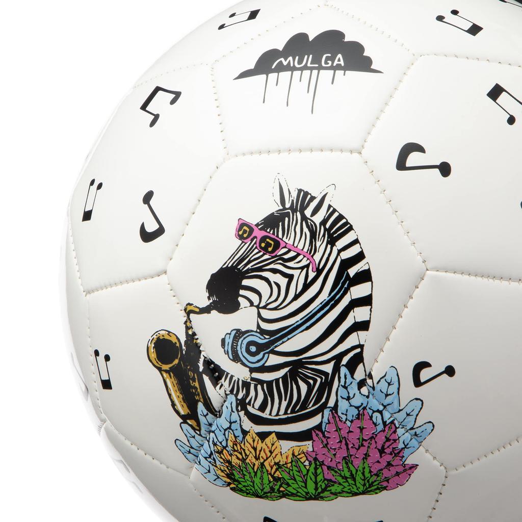 Mikasa X Collaboration Design Futsal Zebra Size 4 College High School and Junior High School Recommended Internal (MIKASA) [MULGA MIKASA] Ball,