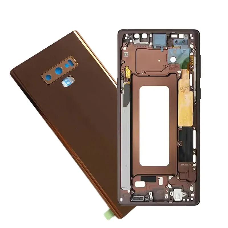 Middle Frame For Samsung Galaxy Note 9 N960 LCD Frame Battery Back Cover Phone Housing Bezel Parts