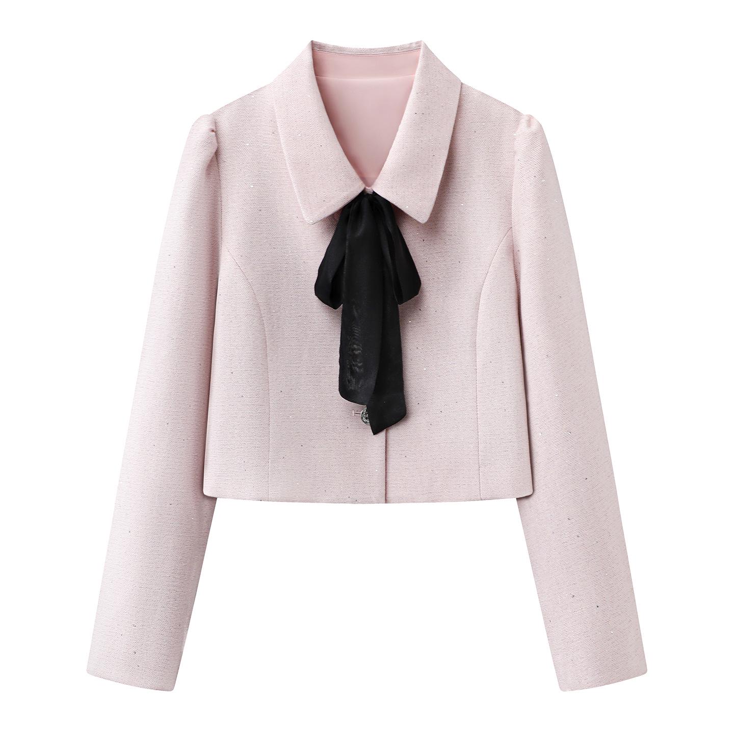 

Spring 2026 Elegant Irregular Hem Bowknot Set Medium