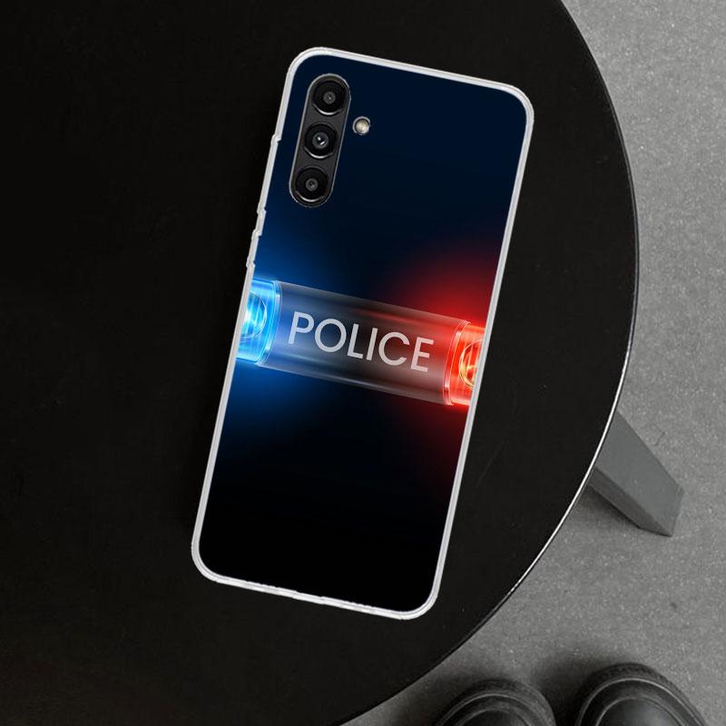 Police SWAT FBI Phone Case Cover for Samsung Galaxy A17 A16 A26 A36 A56 A57 A37 A15 A25 A35 A55 A14 A24 A34 A54 A13 A23 A33 A53