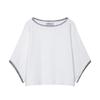 Araltay New Arrival Fashion Style Women's Clothing Fashion All-Match Minimalist Contrast Color Embroidered Knitwear Tops 2142121
