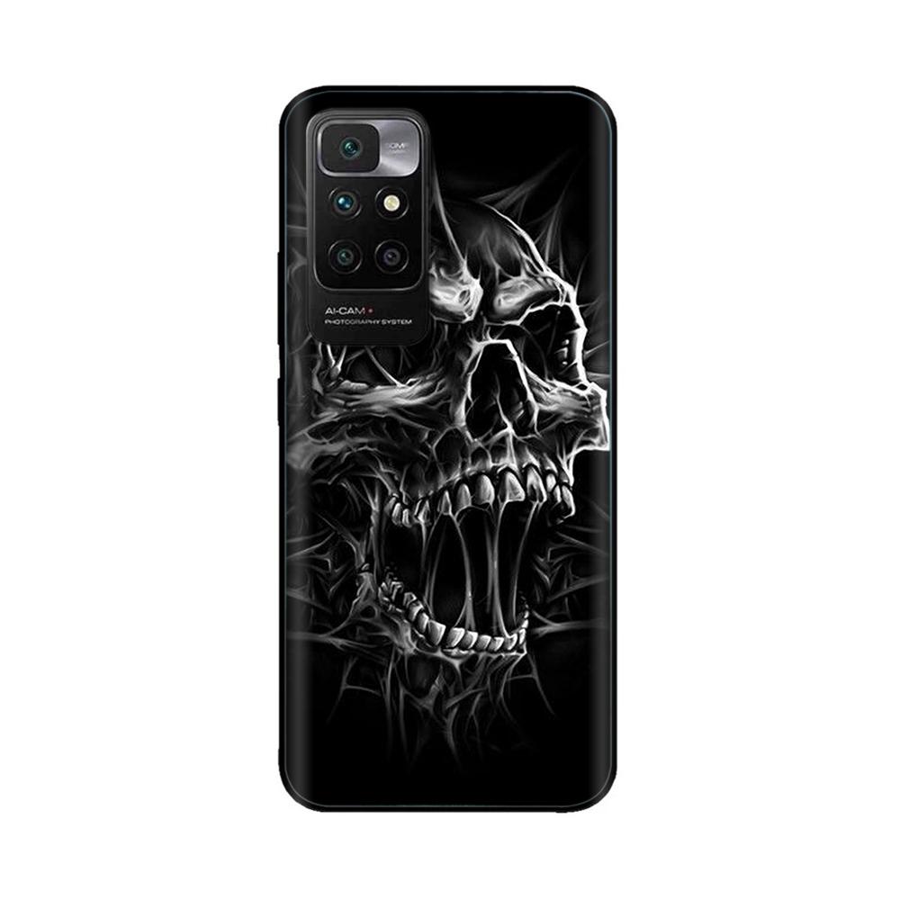 For Redmi10 Xiaomi Redmi 10 Case for Redmi 10 Prime Bumper 6.5 inch Soft TPU Silicone Cover For redmi10 Cases Marble Back Cover
