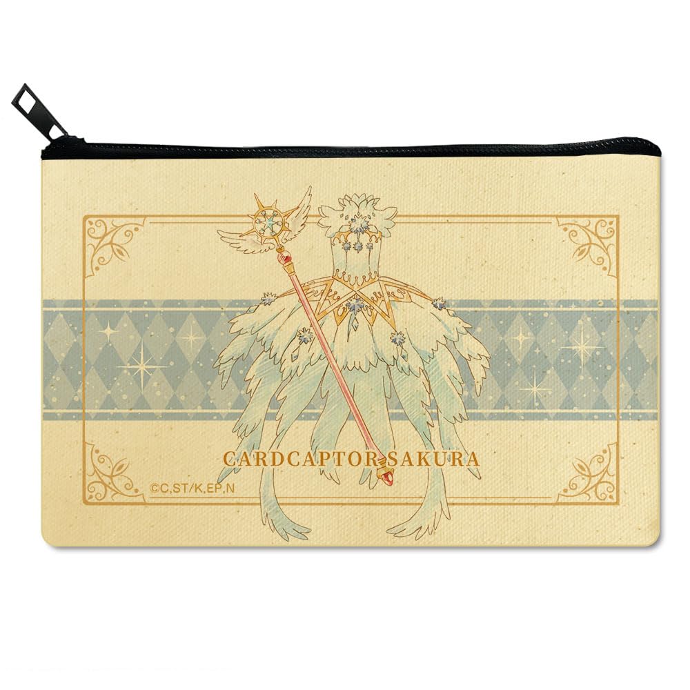 Карточный домик Сакуры: Чистые карты. Плоская косметичка. Мотив B FPAN-C002-m02