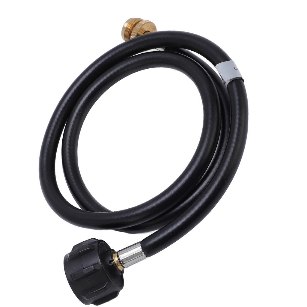 Mangueira de Extensão de Gás Combustível Substituição para Tanque Churrasqueira Portátil Fogão Aquecedor RV 1lb para 20lb 6ft