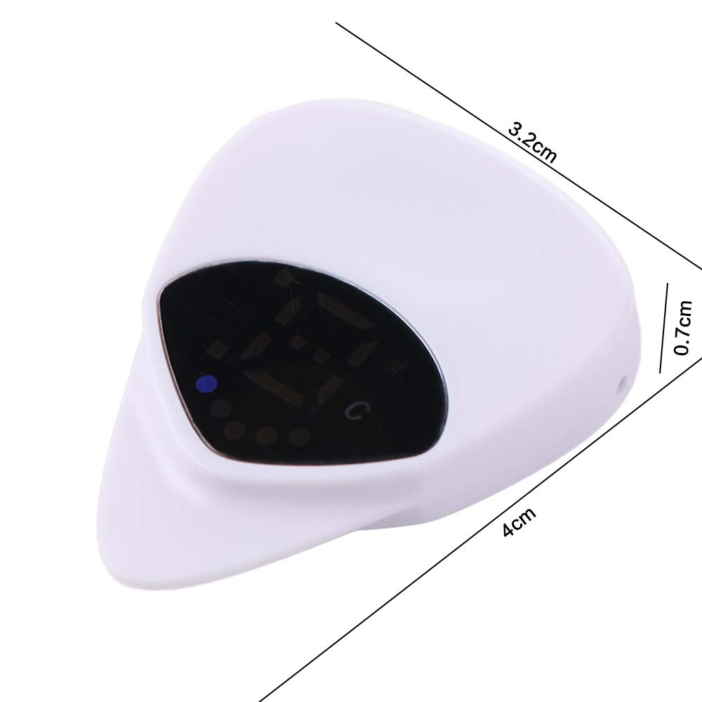 Portable Folk Guitar & Ukulele Tuner 2-in-1 Electric Digital Tuner Electric Instrument Players