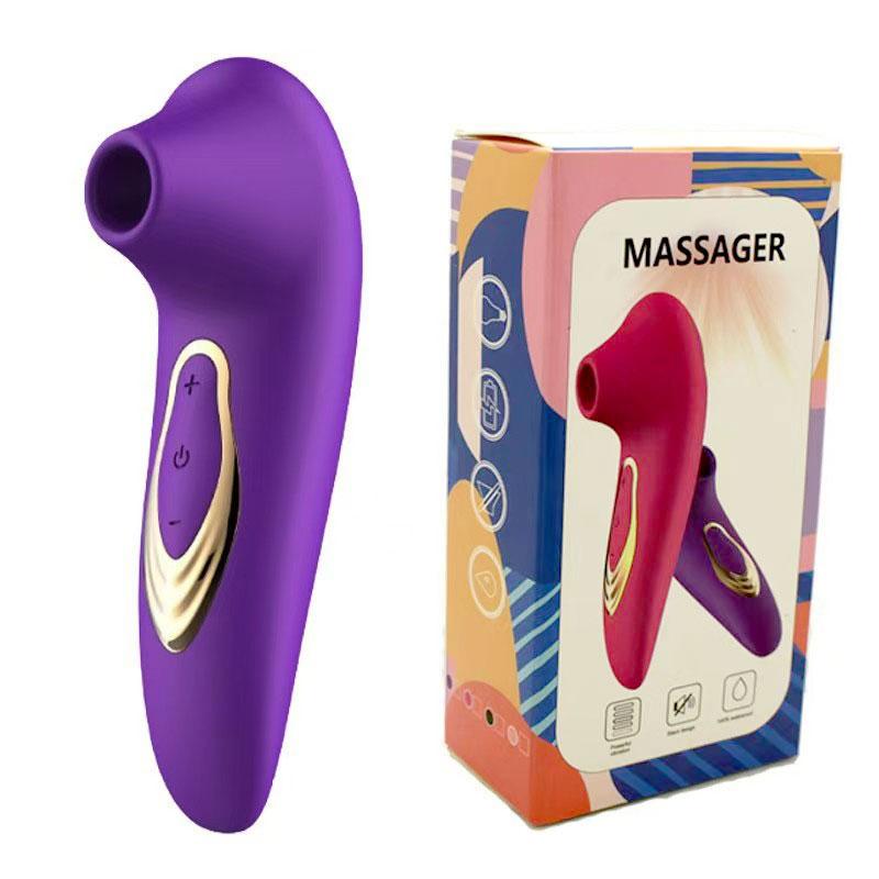 Powerful Sucking Vibrator Female Clitoral Nipple Massager 10 Frequency Vagina Vaccum Stimulator Sex Toys Adult Goods for Women