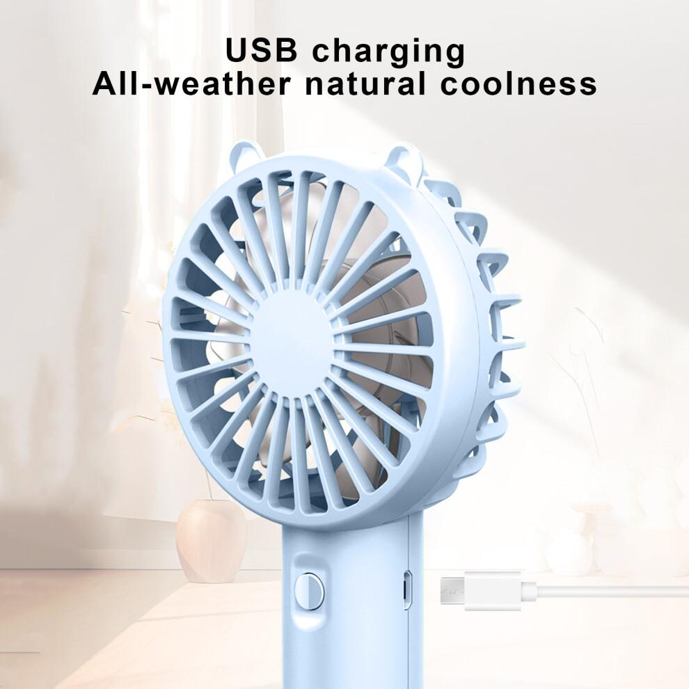 Hwkond Handheld Fan Handheld Small Fan Portable Mini Pocket Fan Cute Gift Fan On Clearance