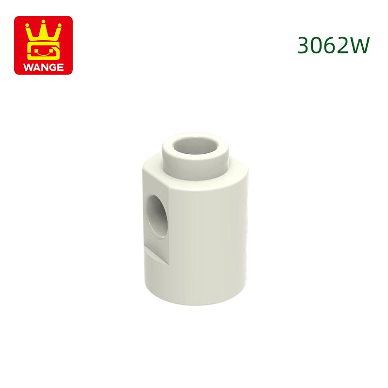Non-Toxic 347Pcs/Lot 3062W Round Pillar With Hole Building Blocks Moc Construction Accessories Compatible With Brick Children Toys Gift