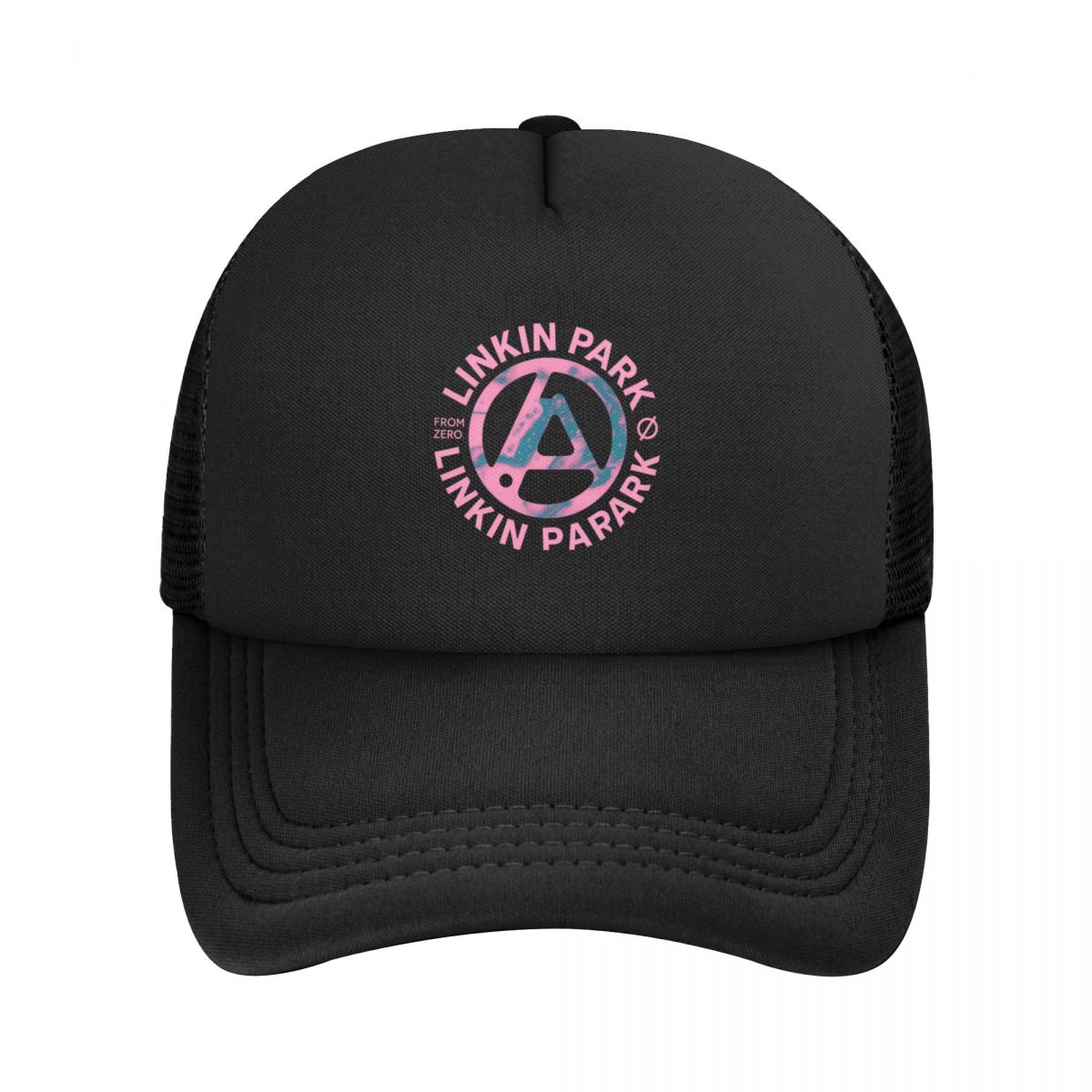

Baseball Caps Linkined Parked From Zero Band Fans Support Mesh Hats Fashion Activities Men Women Hats One Size