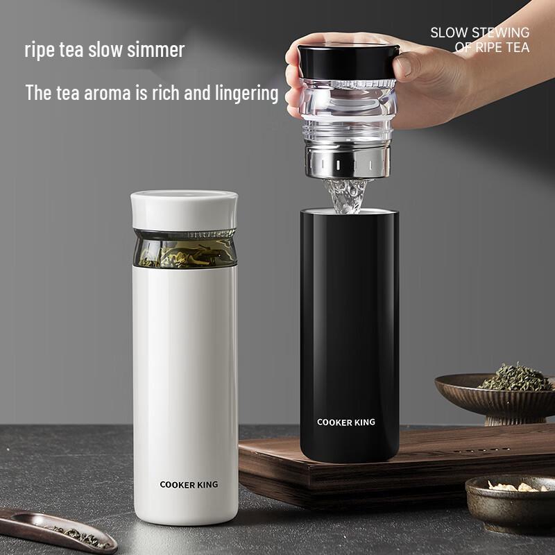 COOKER KING 316L Stainless Steel Tea Water Separation Vacuum Flask