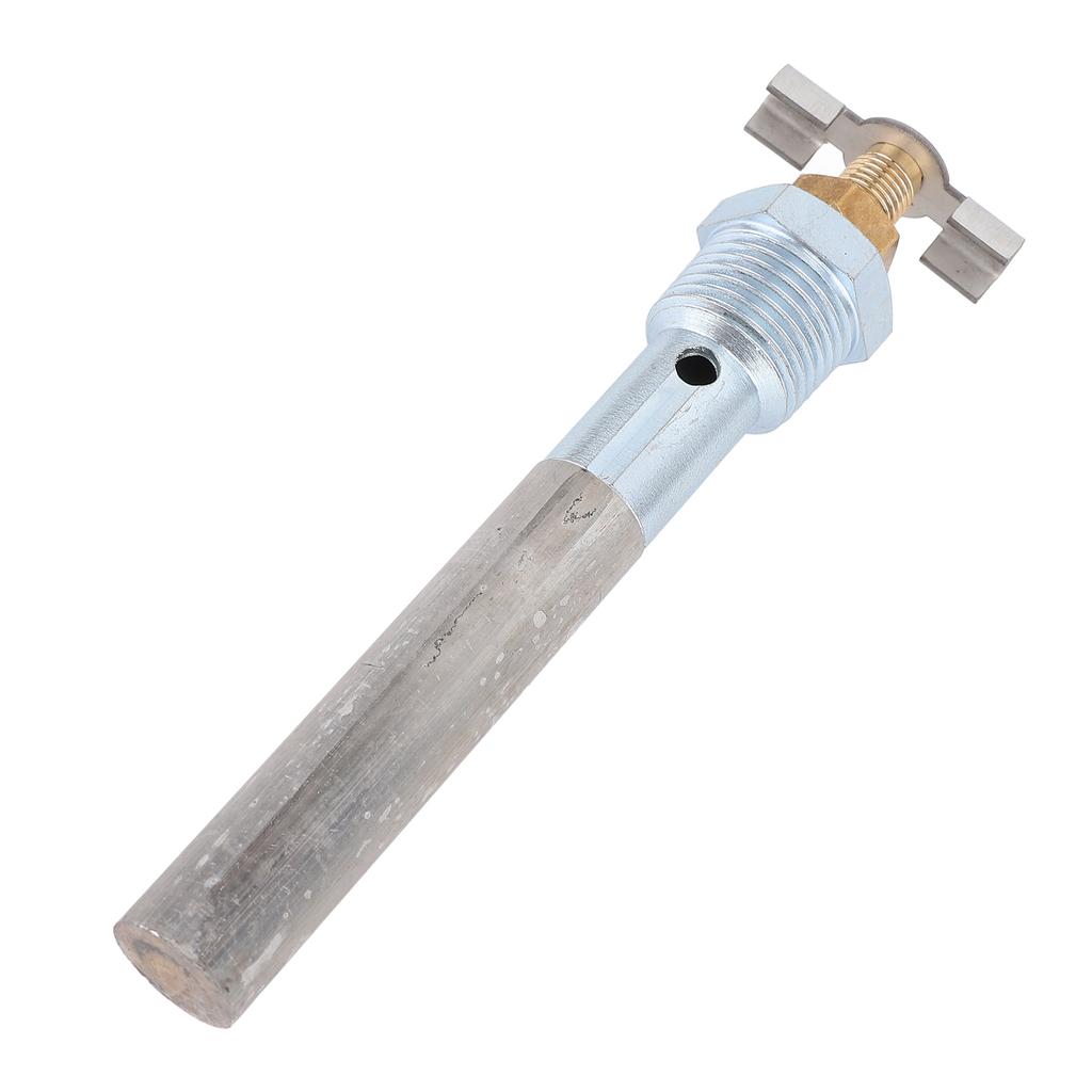 RV Water Heater Anode Rod with Drain Valve 4.5 X 1 2in NPT Quick Drain Design Anode Rods Replacement for Atwood Water