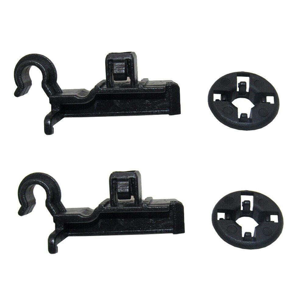2 set di clip per asta di supporto del cofano dell'auto, occhiello in plastica, supporto per cofano 53452-02060 90480-15034 per Toyota Corolla 2003-2007