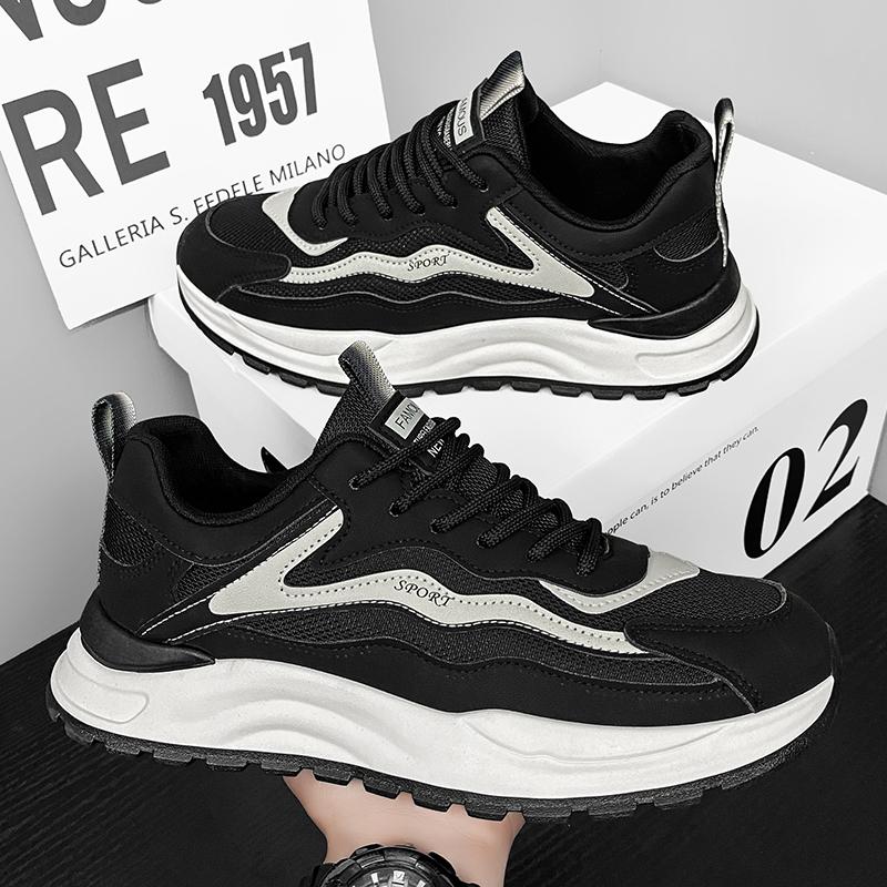 Domestic Joint Summer New Sports and Leisure Running Shoes Mesh Breathable Dad Shoes