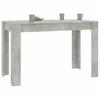 Tavolo da pranzo Grigio Cemento 120 x 60 x 76 cm Legno Ingegnerizzato