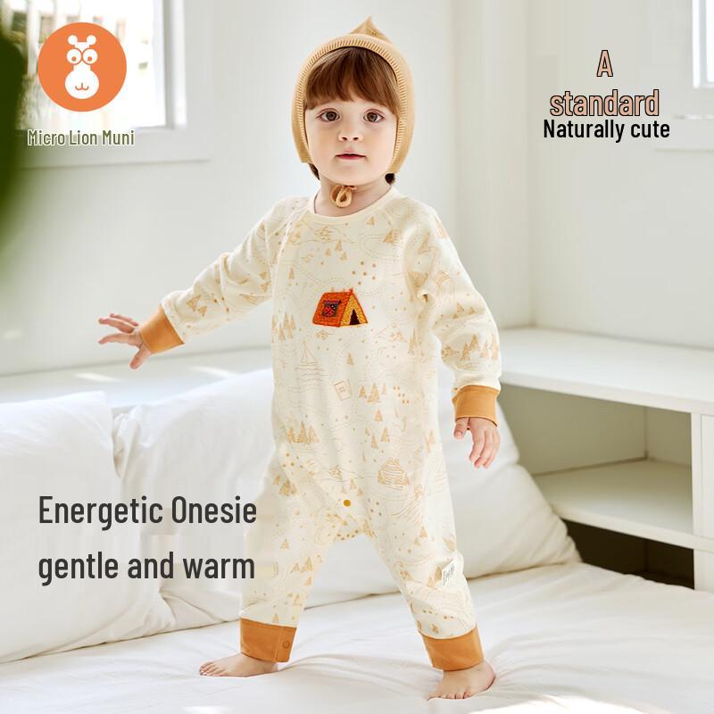 Weishimuni Baby Long-Sleeve Cotton Romper 73/6-9M