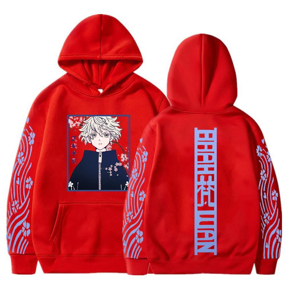 Brahman Print Men Women Hoodies Anime Tokyo Revengers Hooded Hot Manga Hoodies Plus Size Streetwear Harajuku Unisex Sweatshirt